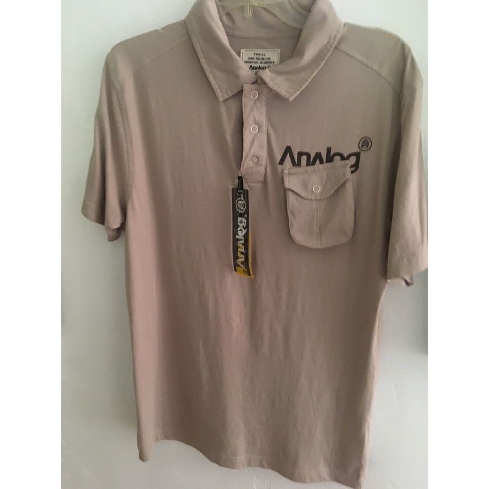 New old stock Vintage Analog T-Shirt Polo